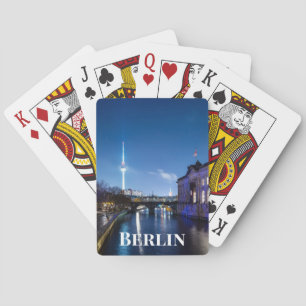 TV torn och museum i Berlin, Tyskland Casinokort