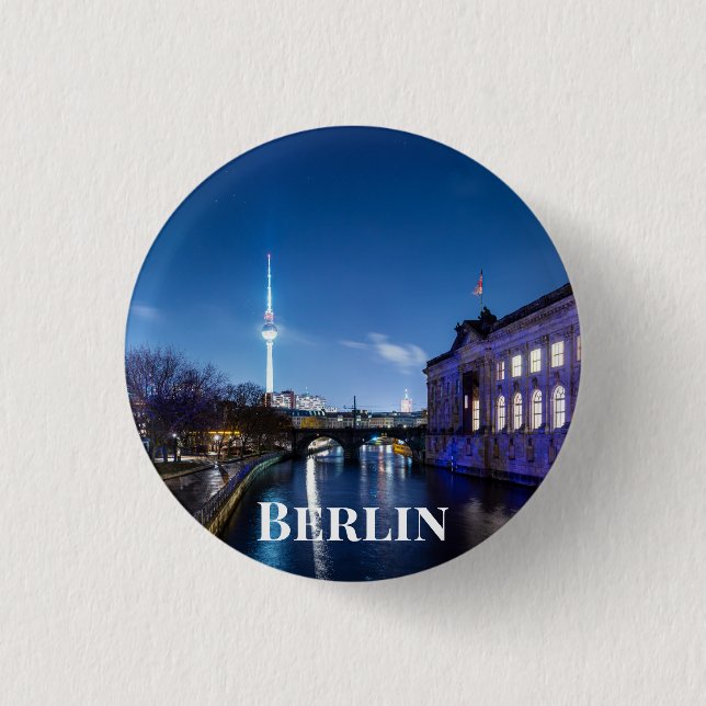 TV torn och museum i Berlin, Tyskland Knapp (Framsida)
