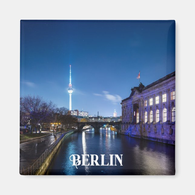 TV torn och museum i Berlin, Tyskland Magnet (Framsidan)