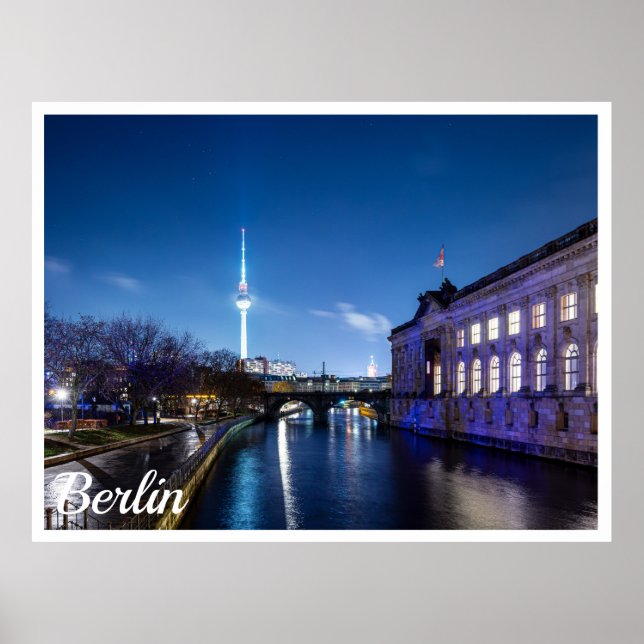 TV torn och museum i Berlin, Tyskland Poster (Framsidan)