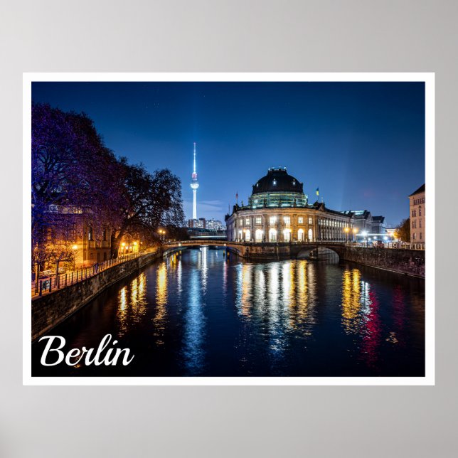 TV torn och museum i Berlin, Tyskland Poster (Framsidan)