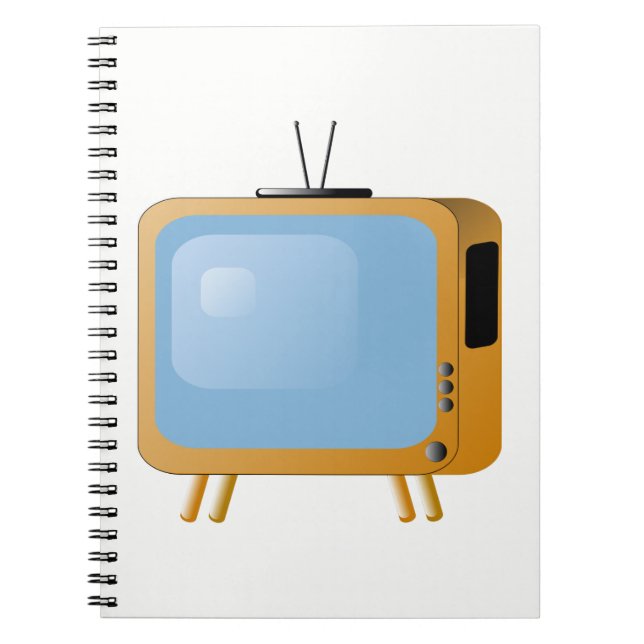 TV-uppsättning Anteckningsbok (Framsidan)