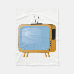 TV-uppsättning Fleecefilt