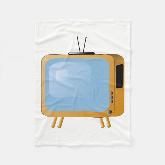 TV-uppsättning Fleecefilt (Framsidan)