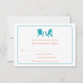 Två Adirondack-OSOR Inbjudningar