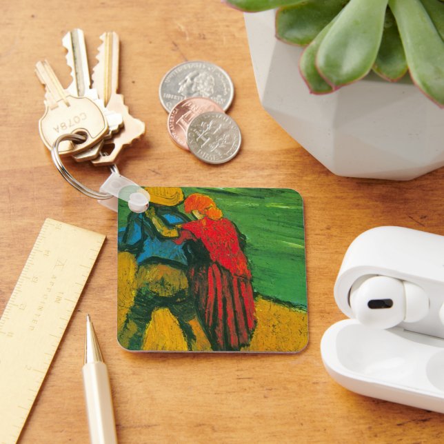 Två älskande av Vincent van Gogh Nyckelring (Skrivbord)