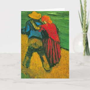Två Älskare av Vincent van Gogh Kort