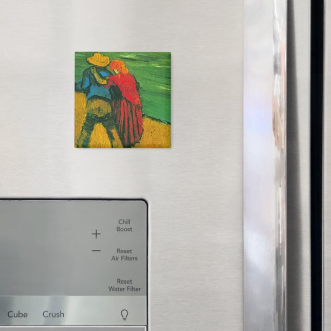 Två Älskare av Vincent van Gogh Magnet (In Situ (Fridge))