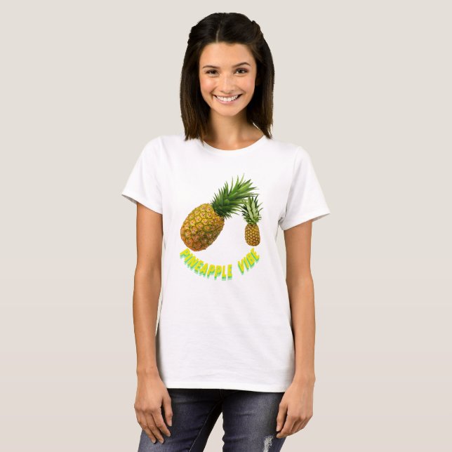 Två ananas t shirt (Hel framsida)