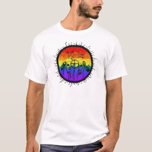 Två-Ande berg Scape T Shirt