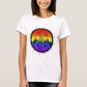 Två-Ande berg Scape Tee Shirt