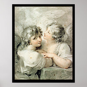 Två änglar, 18th århundrade poster