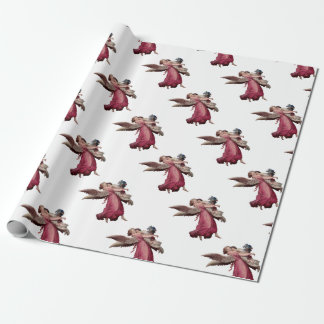 Två Änglar under flygning Presentpapper