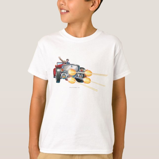 Två Ansikte Car Tee Shirt (Framsida)