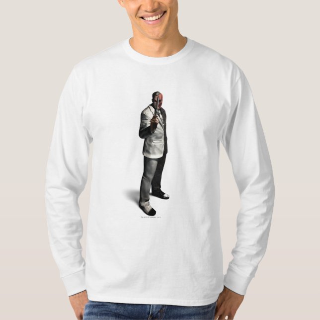 Två-Ansikte Färg T-shirt (Framsida)