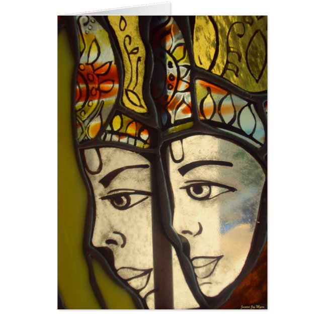 Två ansikten av Brahma OBS Kort (Framsidan)