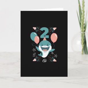 Två år gammal haj kort