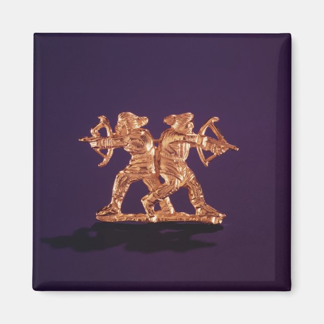 Två ärkare magnet (Framsidan)