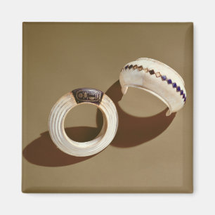 Två armband, från graven av Tutankhamun Magnet