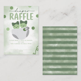 Två ärter i en Pod babystövel Tilläggskort