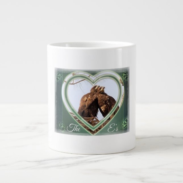 Två ärter i en Pod Jumbo Mugg (Framsidan)