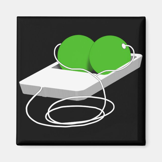 Två ärter i en Pod Magnet (Framsidan)