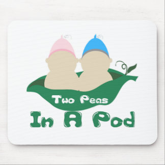 Två ärter i en Pod Musmatta