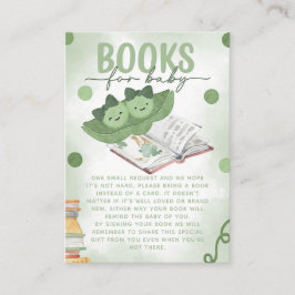 Två ärter i Poden Bokar för babyskor Tilläggskort