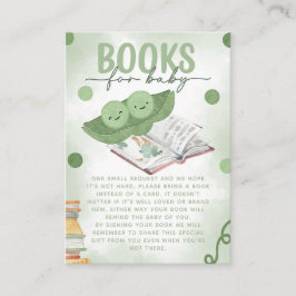 Två ärter i Poden Bokar för babyskor Tilläggskort