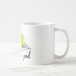 Två ärtor i en pod kaffemugg