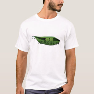 Två ärtor i en pod tee shirt