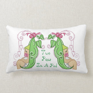 Två ärtor i en podLumbar kudder Lumbarkudde