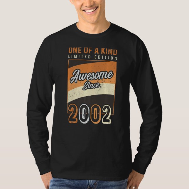Två av ett slag Tees Fantastisk sedan 2002 T Shirt (Framsida)