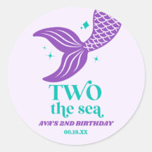 Två av havets Sjöjungfruar för andra födelsedag