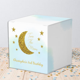 Två av Måne:s andra födelsedagsfavoritrutor Presentaskar