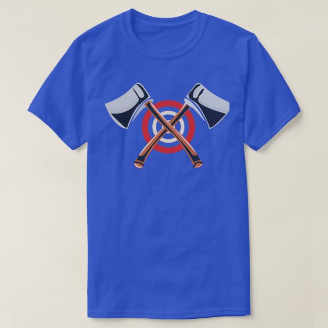 Två axlar och en udda Classic TShirt T Shirt (Design framsida)