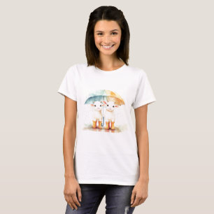 Två Baby-getter på Rainy Day T Shirt