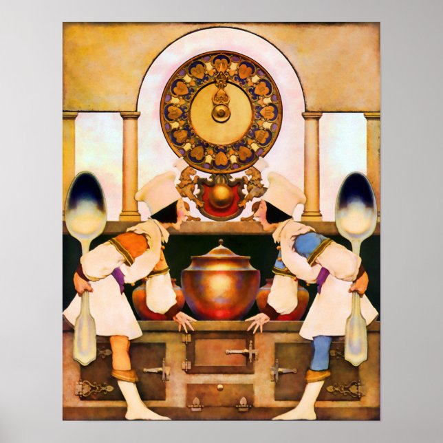 Två bakverk Poster (Framsidan)