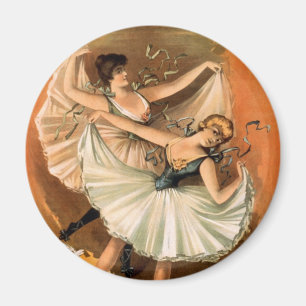 Två Ballerinas magnet