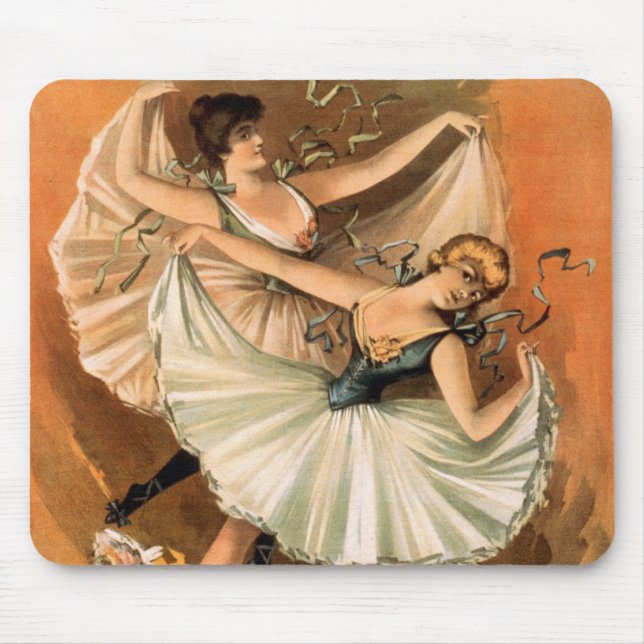 Två Ballerinas mousepad Musmatta (Framsidan)
