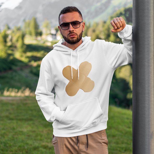 Två bandhjälpmedel hoodie (Skapare uppladdad)