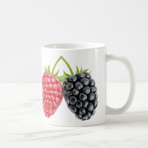 Två bär kaffemugg