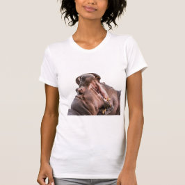 Två Big Mouth Hippos T-shirt