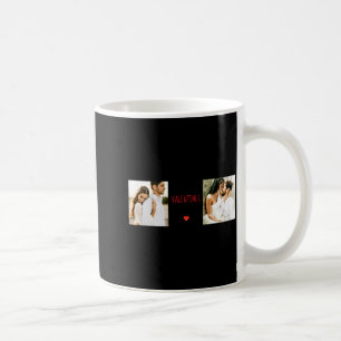 Två bilder Glad Alla Hjärtans Dag Parpresent T-Shi Kaffemugg