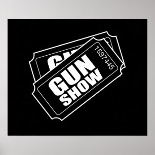 Två biljetter till vapenshowen poster