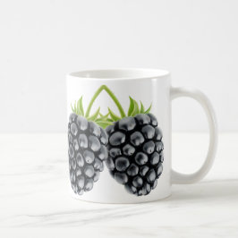 Två björnbär kaffemugg