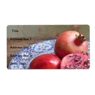 Två blir en Bröllop-adressetikett för en Personlig Fraktsedel