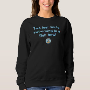 två borttappadars själar som simmar i en fiskskål t shirt