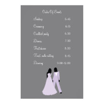 Två brider Bröllop (Lilac och Grått) händelser