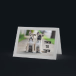 **TVÅ BRODER ELLER TVÅ SISTER** BIRTHDAKORT KORT<br><div class="desc">**ULTIMATE TWIN BIRTHDAY KÄRLEK** FÖR DIN TWIN OCH HÖGER NU ÄR DETTA ETT AV MIN "ALL TIME FAVORITE" SOM JAG HAR GJORT UNDER ALLA "ÅR" SOM JAG HAR HAFT I FANTASTISK-LAGRET!!!!!!!!! HOPPAS ATT DU VILL HA DET OCH KOMMER IHÅG ATT DU KAN ÄNDRA VERSEN INSIDE DEN HÄR FÖR ATT SÄKRA:)...</div>